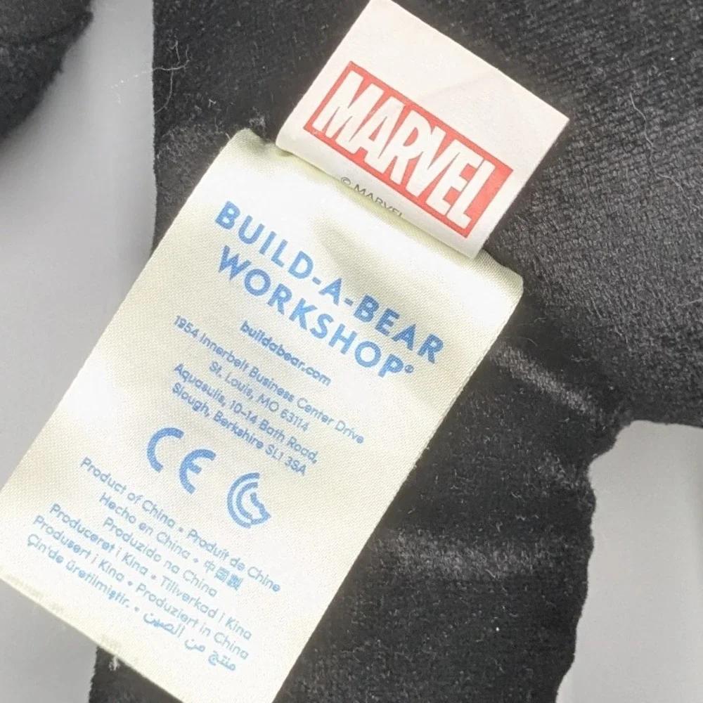 Build a Bear Marvel Black Panther Teddy Bear Plush Stuffed Animal‎ Toy - Picture 4 of 7